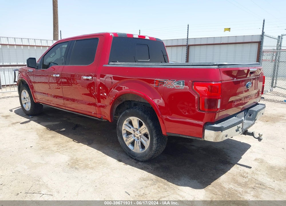 2020 FORD F-150 LARIAT VIN: 1FTEW1E58LFB19799