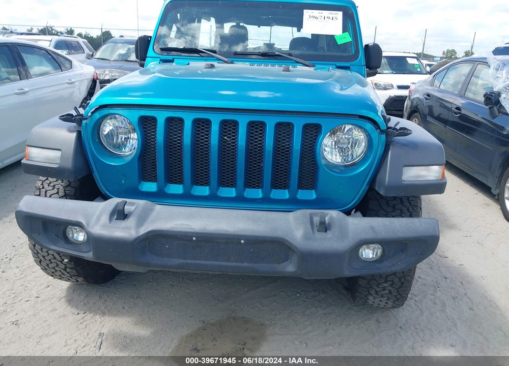 2020 JEEP WRANGLER UNLIMITED SPORT VIN: 1C4HJXDG0LW161644