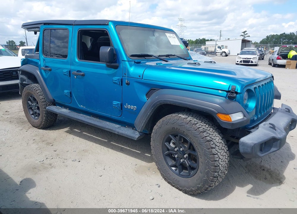2020 JEEP WRANGLER UNLIMITED SPORT VIN: 1C4HJXDG0LW161644