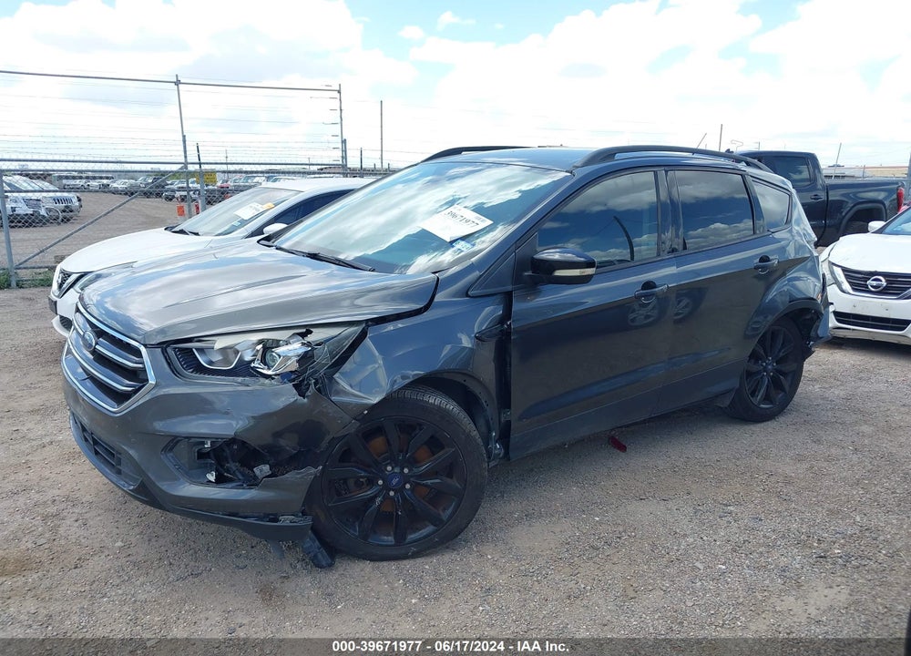 2017 FORD ESCAPE TITANIUM VIN: 1FMCU9J95HUB59387