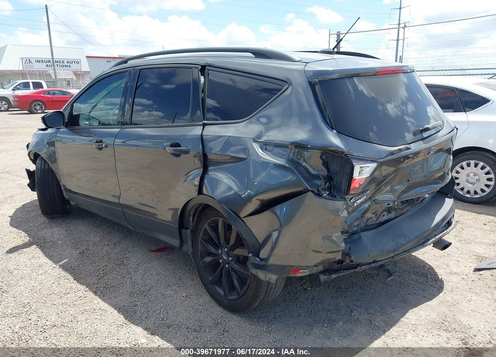 2017 FORD ESCAPE TITANIUM VIN: 1FMCU9J95HUB59387