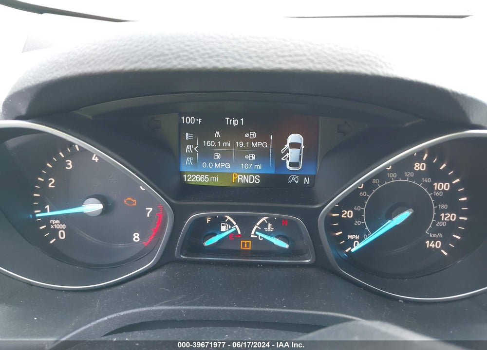 2017 FORD ESCAPE TITANIUM VIN: 1FMCU9J95HUB59387