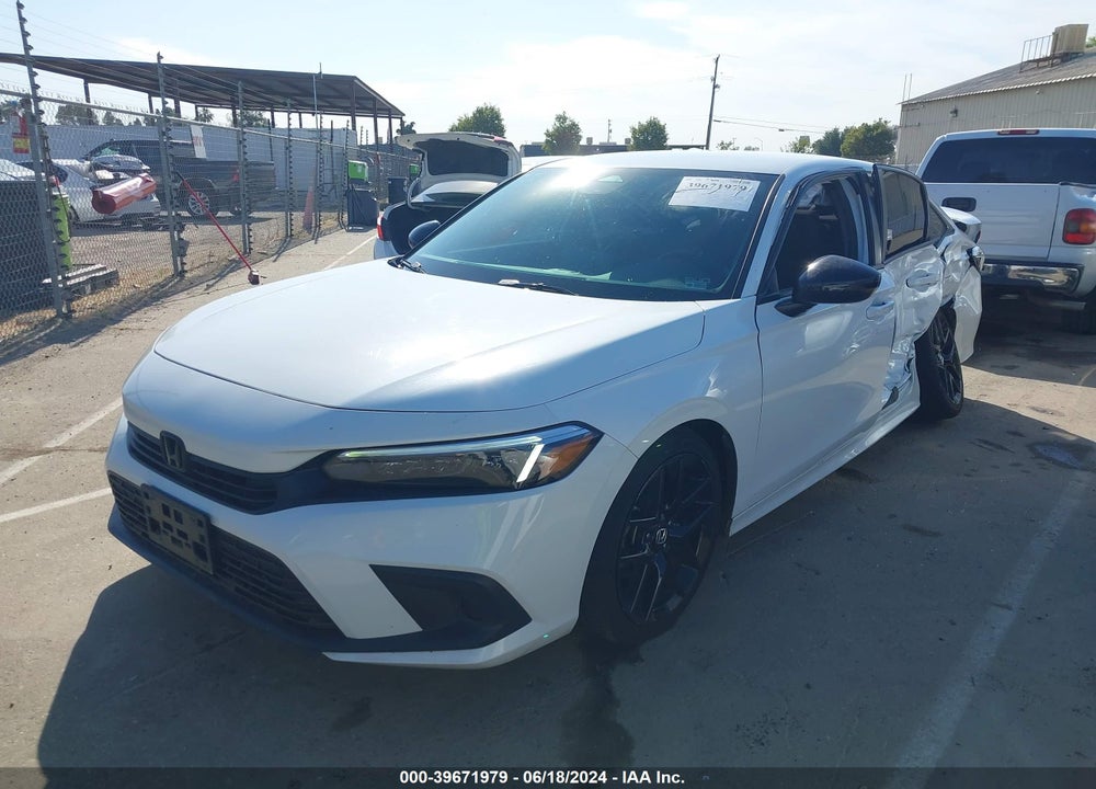 2022 HONDA CIVIC SPORT VIN: 2HGFE2F56NH534957