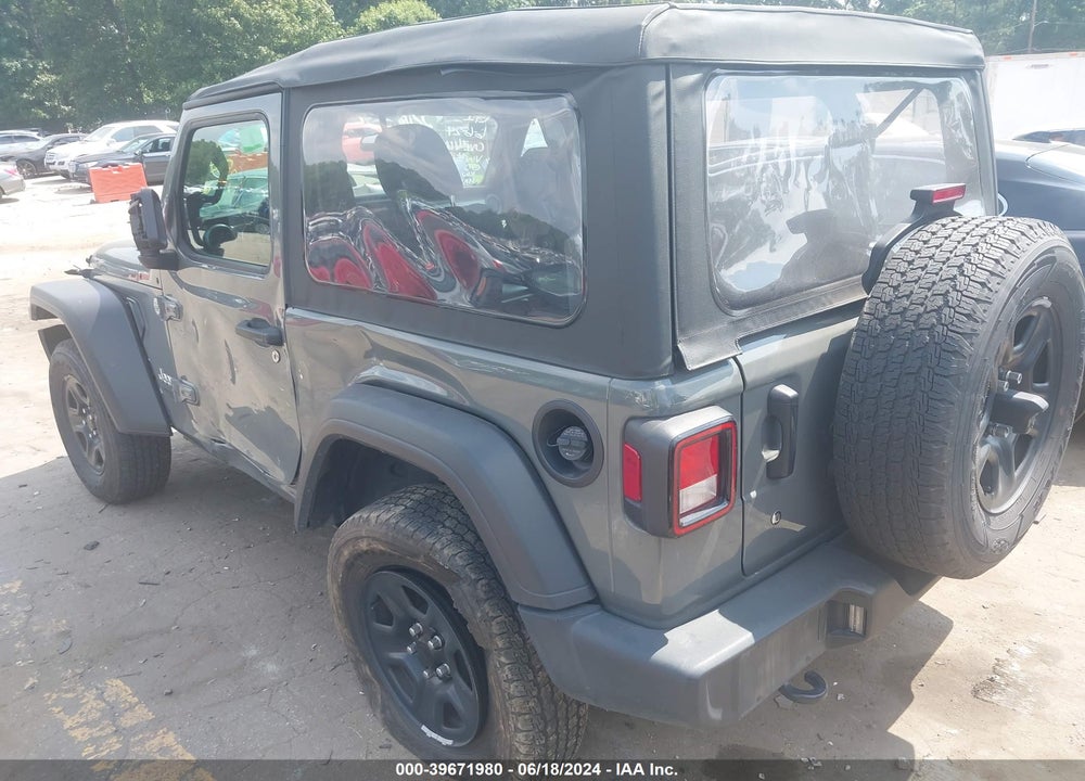 2021 JEEP WRANGLER SPORT 4X4 VIN: 1C4GJXAG4MW521550