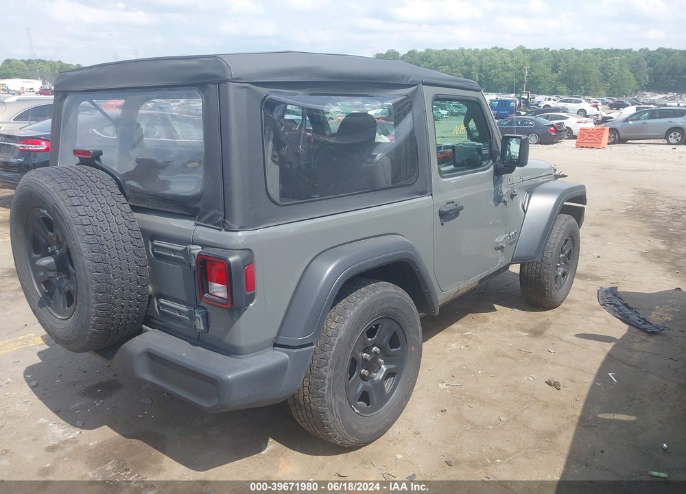 2021 JEEP WRANGLER SPORT 4X4 VIN: 1C4GJXAG4MW521550
