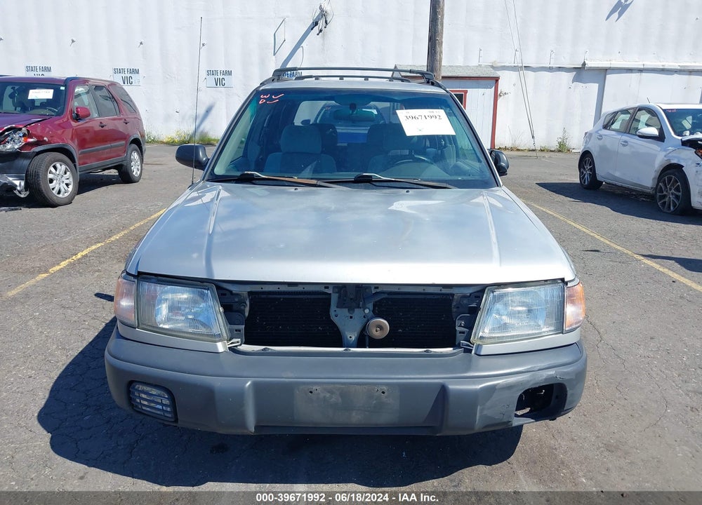 2000 SUBARU FORESTER VIN: JF1SF6355YH700018