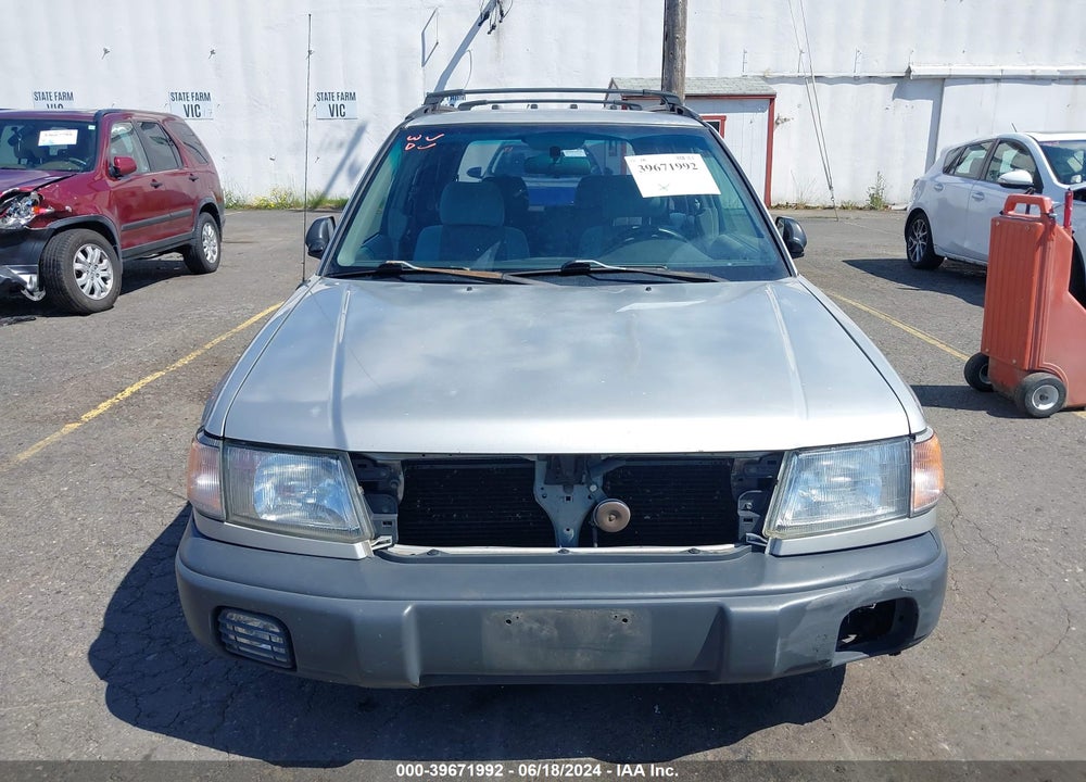 2000 SUBARU FORESTER VIN: JF1SF6355YH700018