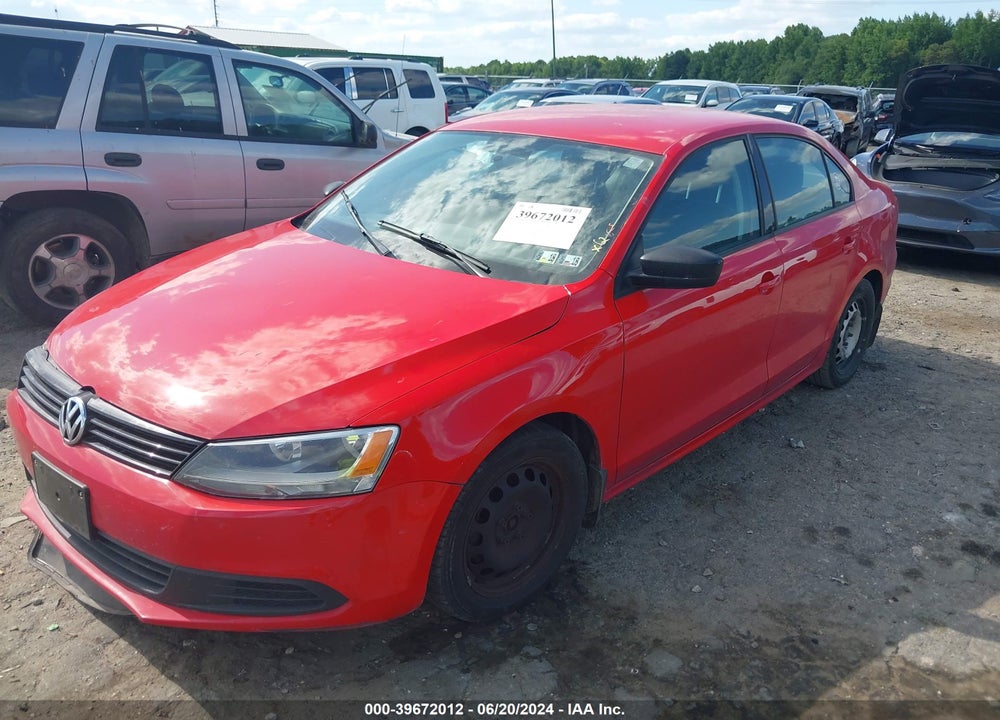 2011 VOLKSWAGEN JETTA 2.0L S VIN: 3VW2K7AJ8BM356504