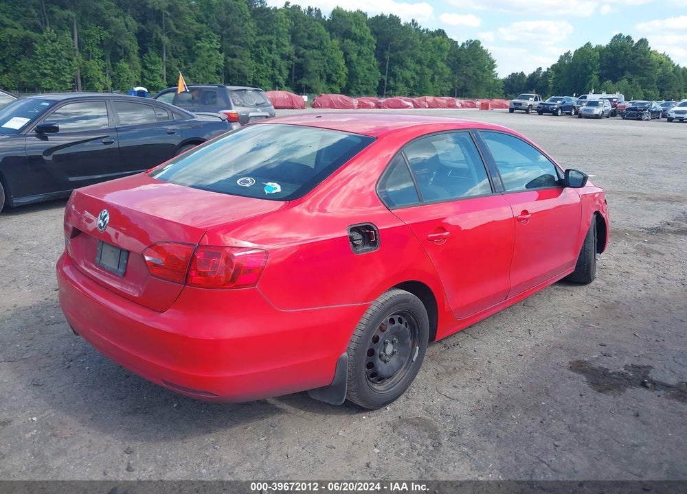 2011 VOLKSWAGEN JETTA 2.0L S VIN: 3VW2K7AJ8BM356504