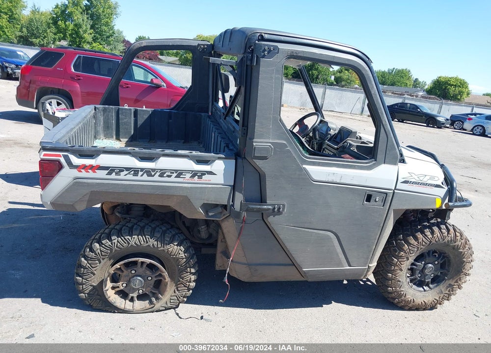 2022 POLARIS RANGER XP 1000 NORTHSTAR TRAIL BOSS VIN: 4XARRV995N8064708