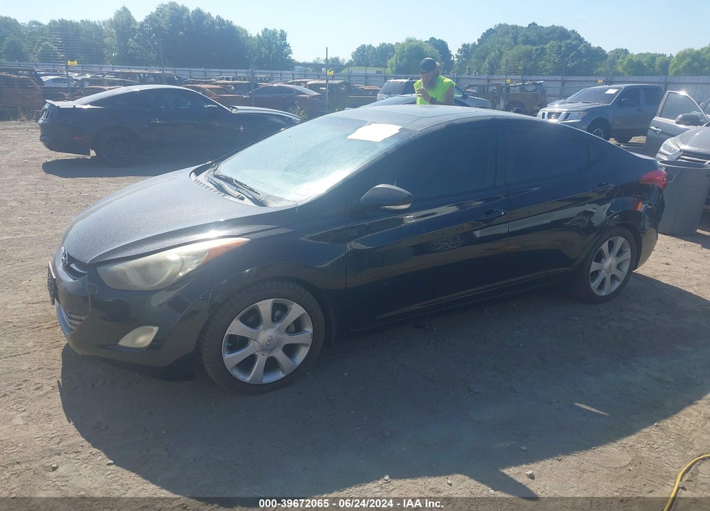 2012 HYUNDAI ELANTRA LIMITED (ULSAN PLANT) VIN: KMHDH4AE5CU243775