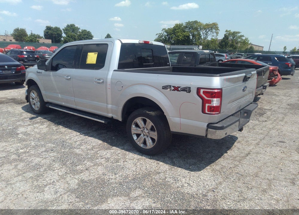 2019 FORD F-150 XLT VIN: 1FTEW1E50KFA38293