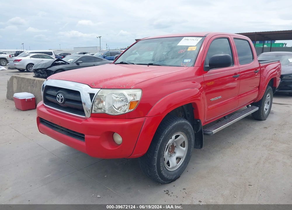 2005 TOYOTA TACOMA PRERUNNER V6 VIN: 3TMJU62N15M001067