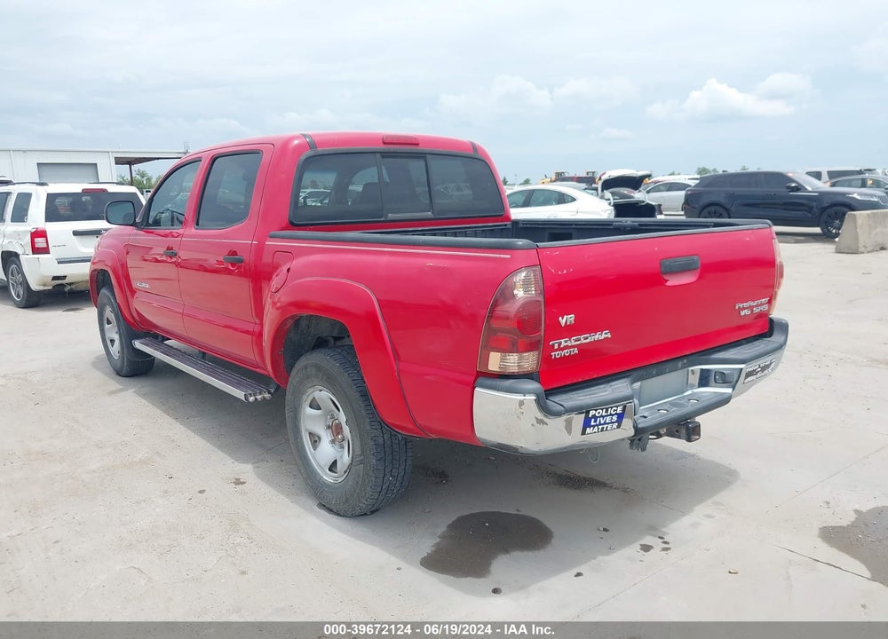 2005 TOYOTA TACOMA PRERUNNER V6 VIN: 3TMJU62N15M001067
