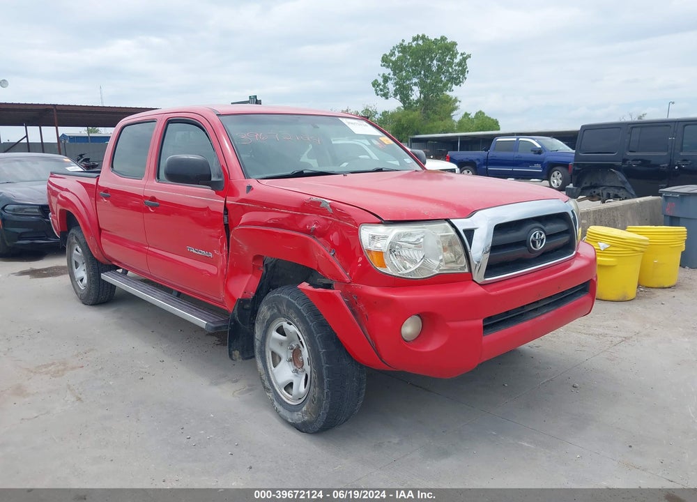 2005 TOYOTA TACOMA PRERUNNER V6 VIN: 3TMJU62N15M001067