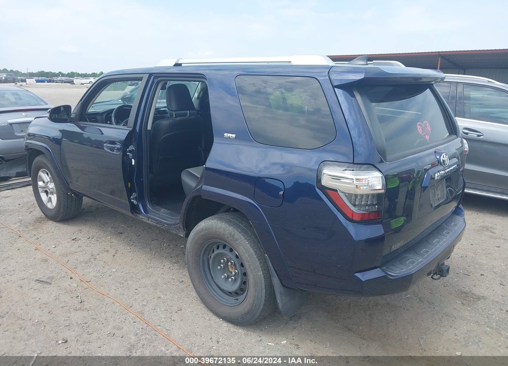 2016 TOYOTA 4RUNNER SR5 PREMIUM VIN: JTEZU5JR0G5125594
