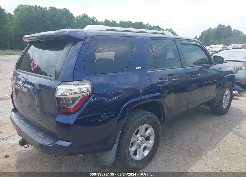 2016 TOYOTA 4RUNNER SR5 PREMIUM VIN: JTEZU5JR0G5125594
