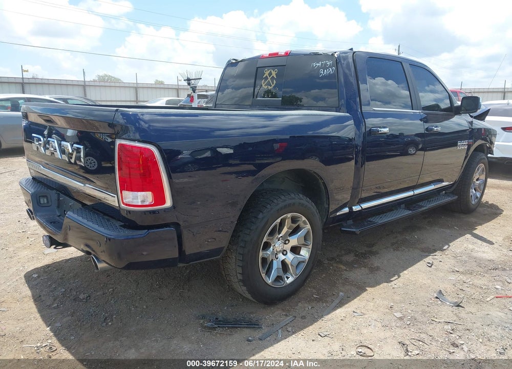 2017 RAM 1500 LIMITED  4X2 5'7 BOX VIN: 1C6RR6PTXHS861077