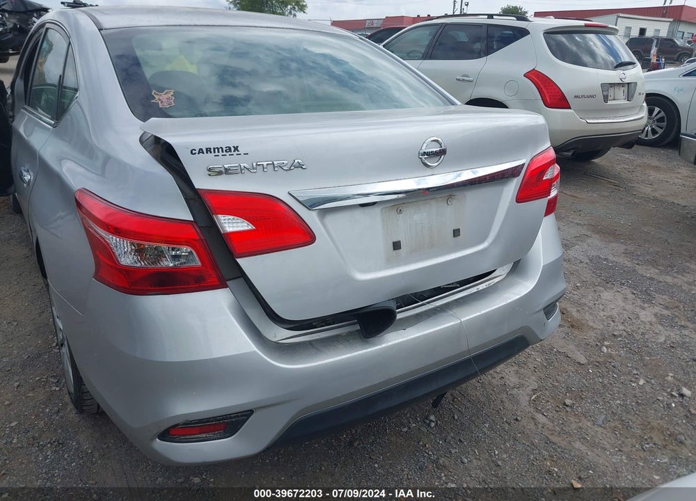 2019 NISSAN SENTRA S VIN: 3N1AB7AP9KY354100