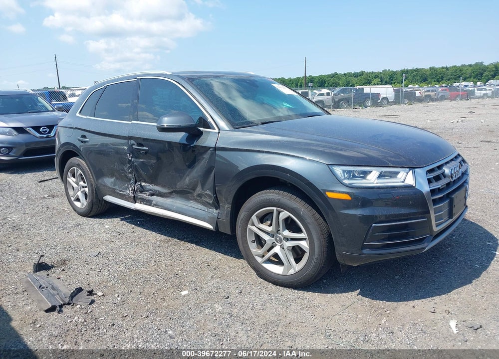 2018 AUDI Q5 2.0T PREMIUM/2.0T TECH PREMIUM VIN: WA1BNAFY2J2229325