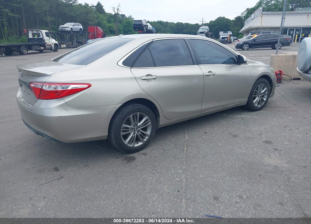 2015 TOYOTA CAMRY SE VIN: 4T1BF1FK9FU050687