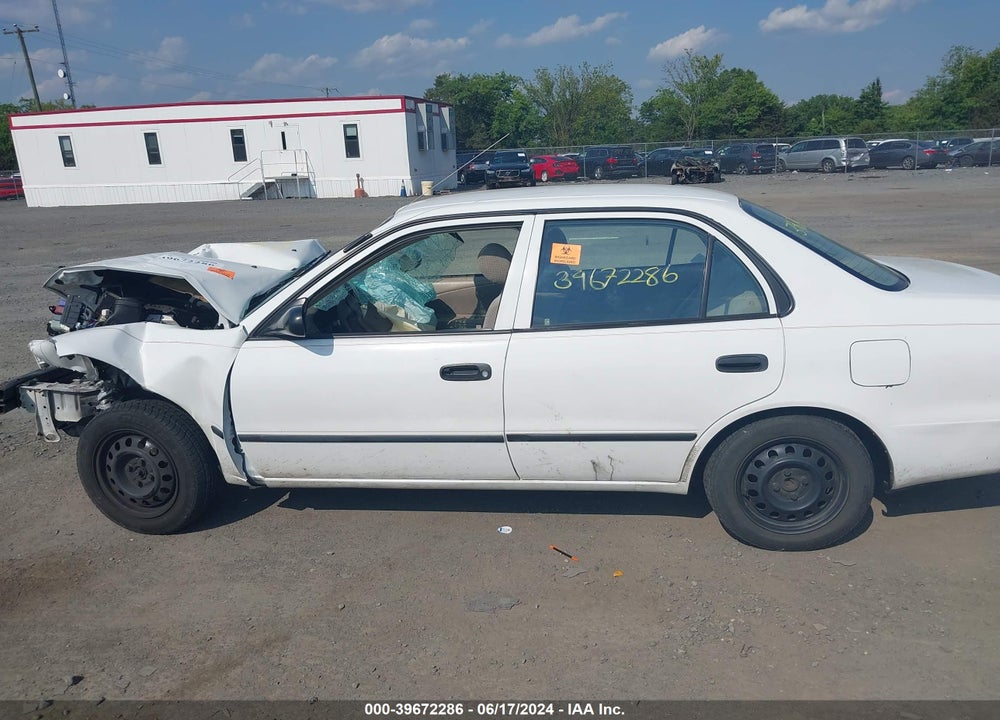 2000 TOYOTA COROLLA CE VIN: 2T1BR12E5YC334247