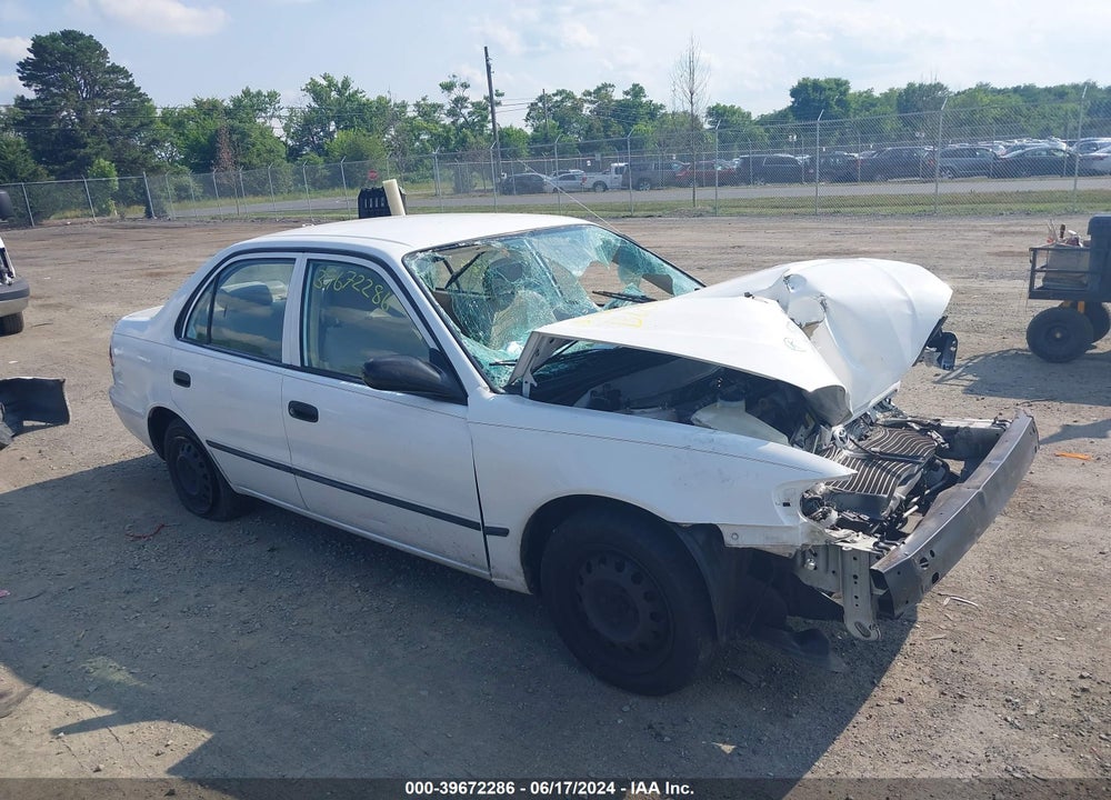2000 TOYOTA COROLLA CE VIN: 2T1BR12E5YC334247