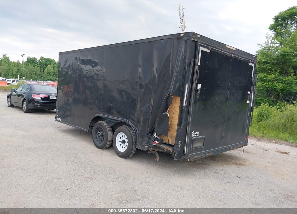 2019 COVERED WAGON ENCLOSED BOX VIN: 53FBE1626KF052077