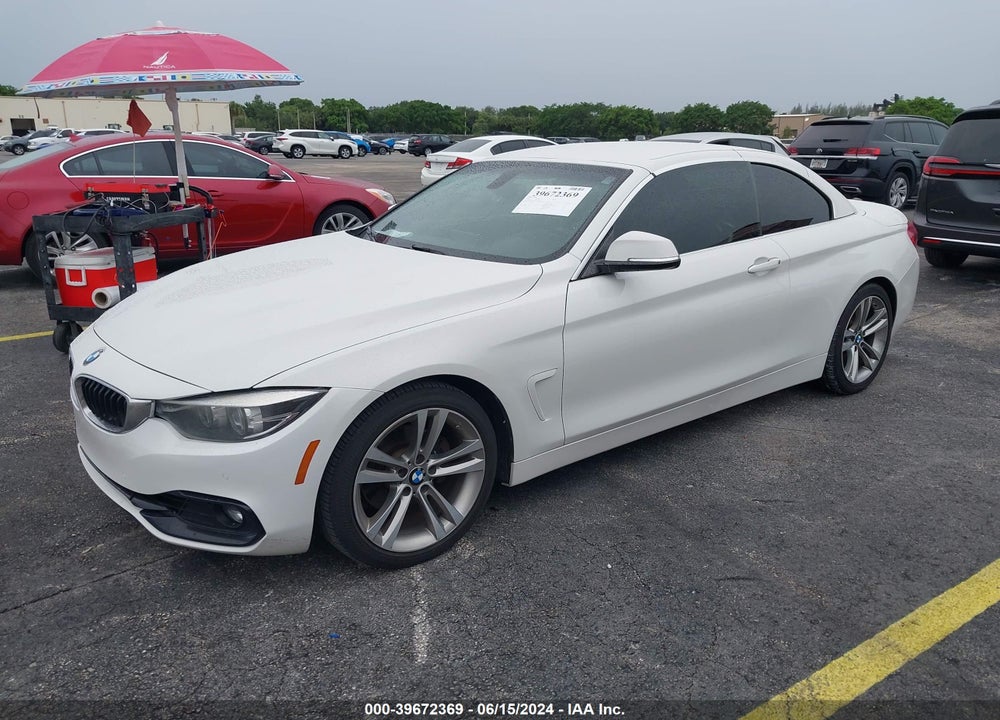 2018 BMW 430I VIN: WBA4Z1C51JEC70038