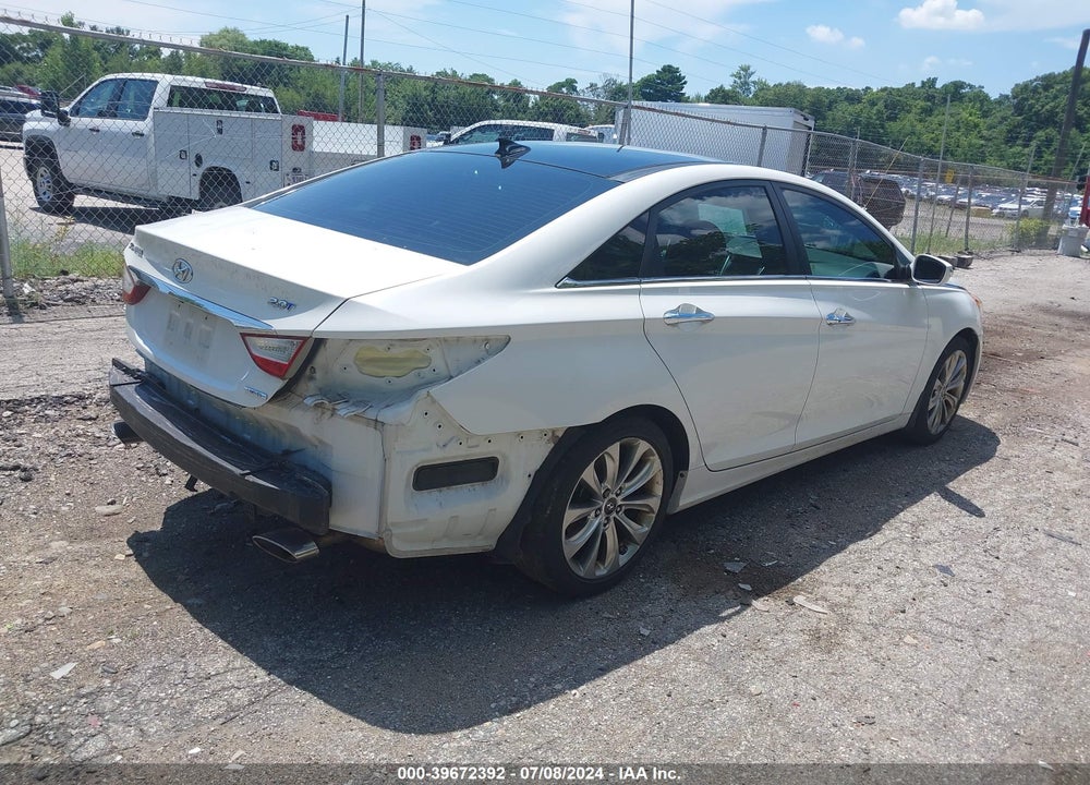2012 HYUNDAI SONATA LIMITED 2.0T VIN: 5NPEC4AB3CH396954