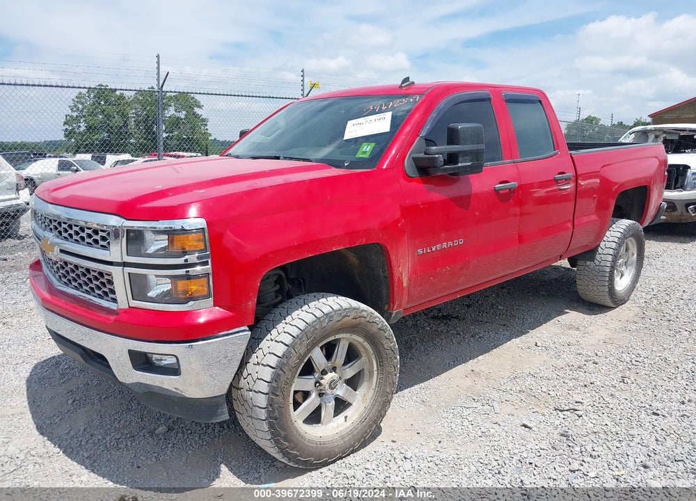2014 CHEVROLET SILVERADO 1500 1LT VIN: 1GCVKREC8EZ245624