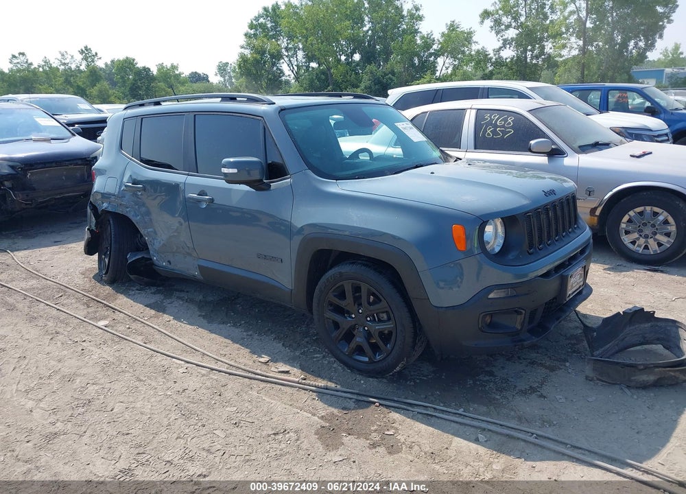 2017 JEEP RENEGADE ALTITUDE FWD VIN: ZACCJABB2HPG50159