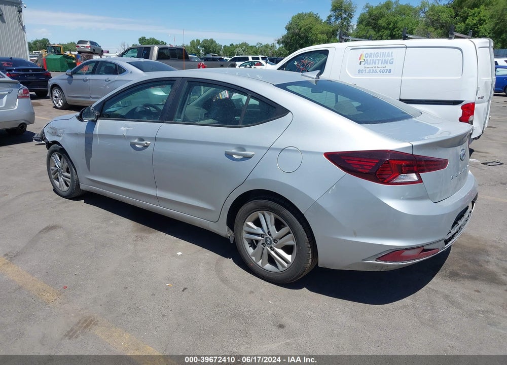 2019 HYUNDAI ELANTRA SEL VIN: 5NPD84LF1KH485904