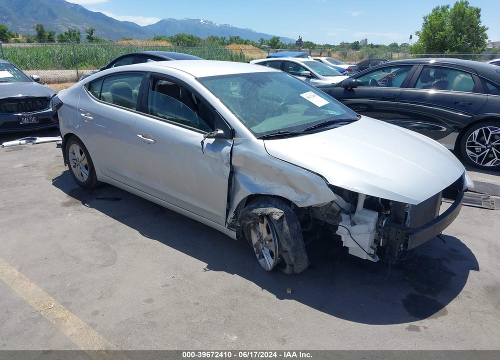 2019 HYUNDAI ELANTRA SEL VIN: 5NPD84LF1KH485904