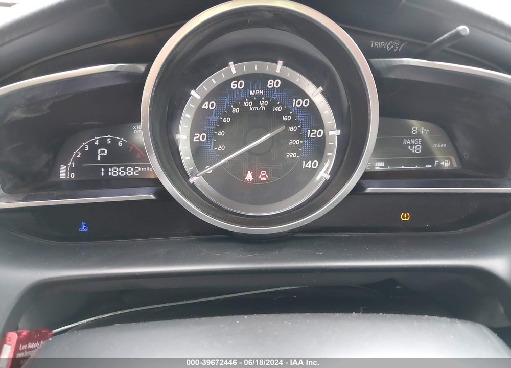 2016 SCION IA VIN: 3MYDLBZV9GY122229