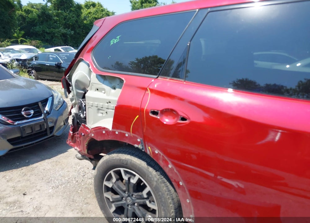 2020 NISSAN PATHFINDER SV 4WD VIN: 5N1DR2BM8LC631676