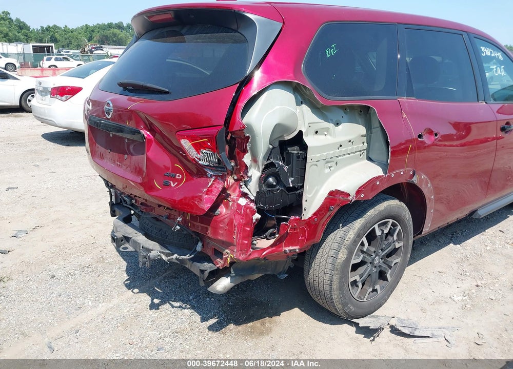 2020 NISSAN PATHFINDER SV 4WD VIN: 5N1DR2BM8LC631676