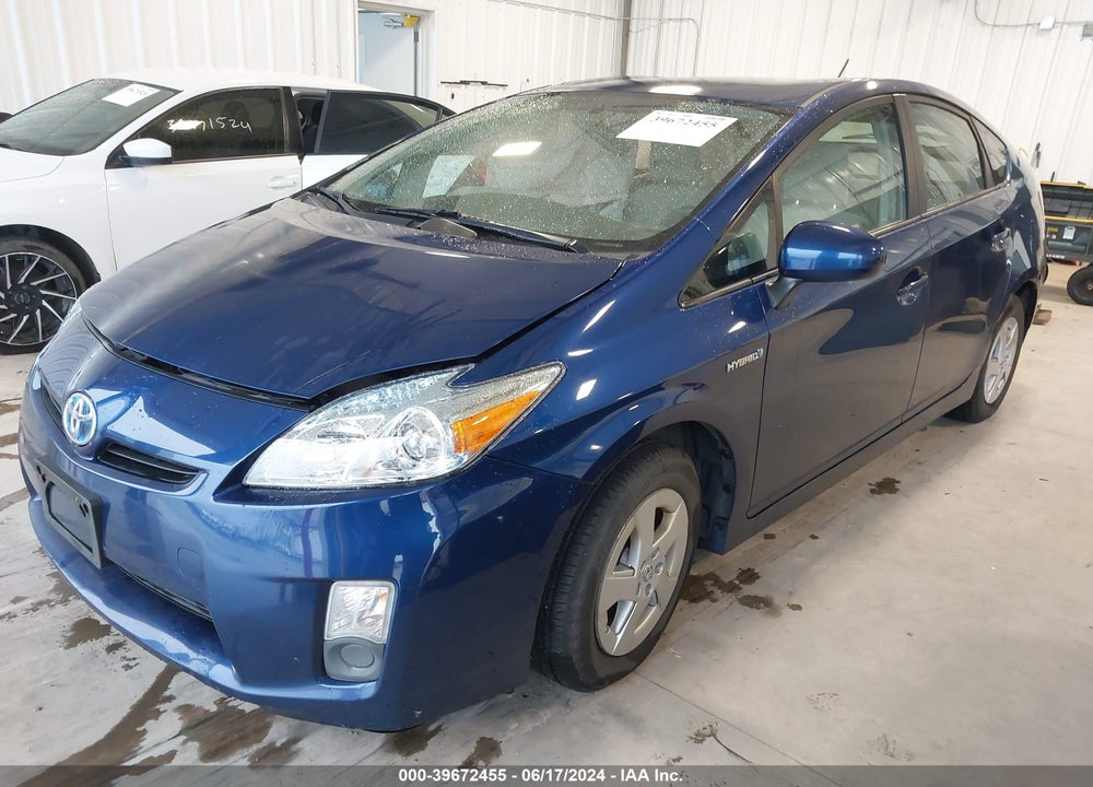 2010 TOYOTA PRIUS II VIN: JTDKN3DU6A0061735