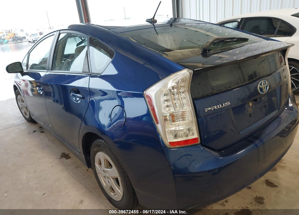 2010 TOYOTA PRIUS II VIN: JTDKN3DU6A0061735