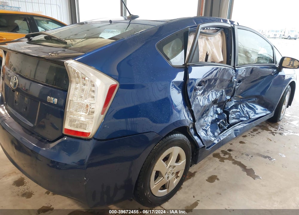 2010 TOYOTA PRIUS II VIN: JTDKN3DU6A0061735