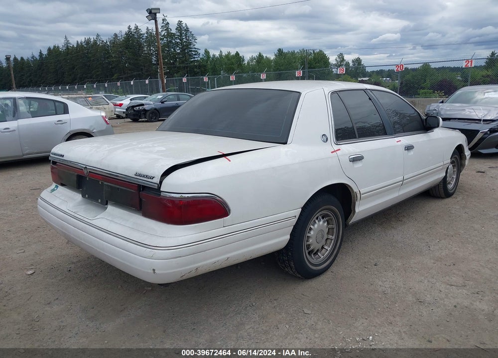 1996 MERCURY GRAND MARQUIS LS/BAYSHORE VIN: 2MELM75W2TX652713