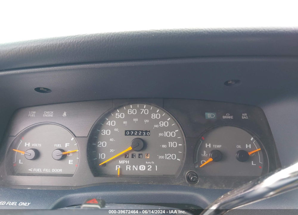 1996 MERCURY GRAND MARQUIS LS/BAYSHORE VIN: 2MELM75W2TX652713