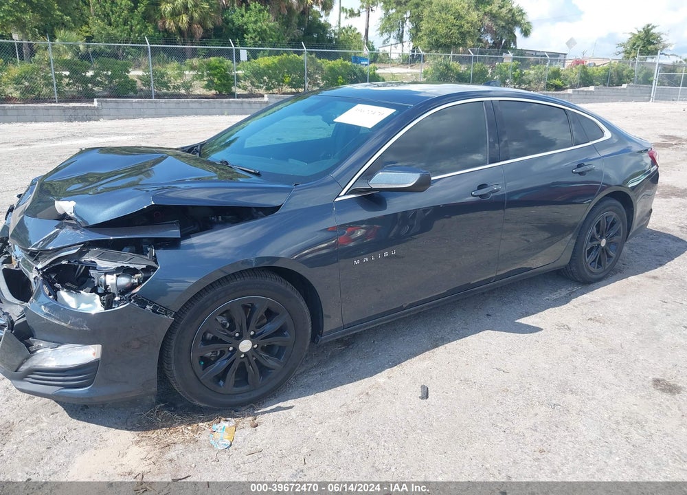 2021 CHEVROLET MALIBU FWD LT VIN: 1G1ZD5STXMF022213