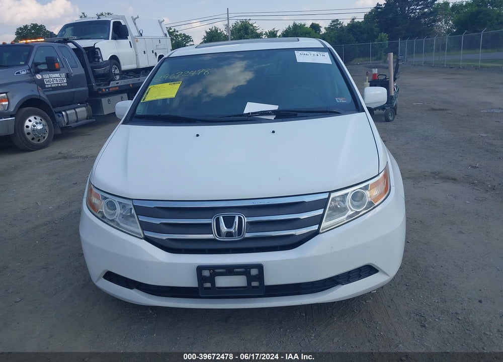2013 HONDA ODYSSEY EX-L VIN: 5FNRL5H67DB053614