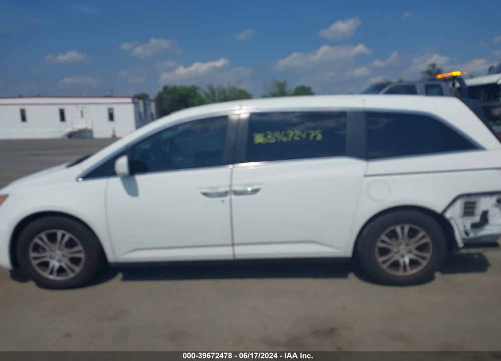 2013 HONDA ODYSSEY EX-L VIN: 5FNRL5H67DB053614