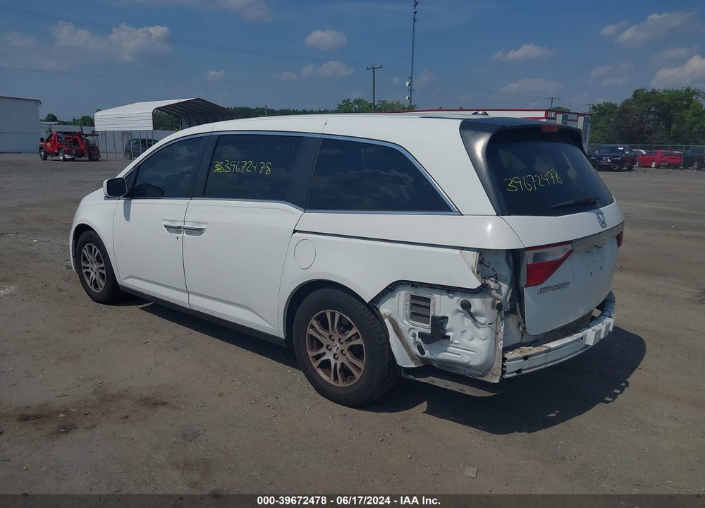 2013 HONDA ODYSSEY EX-L VIN: 5FNRL5H67DB053614