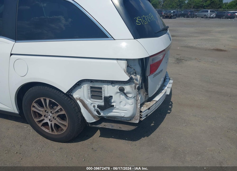 2013 HONDA ODYSSEY EX-L VIN: 5FNRL5H67DB053614