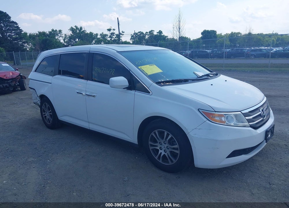 2013 HONDA ODYSSEY EX-L VIN: 5FNRL5H67DB053614
