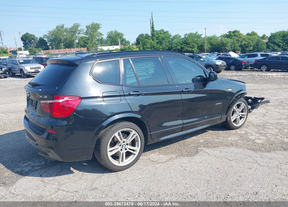 2012 BMW X3 XDRIVE35I VIN: 5UXWX7C55CL975195
