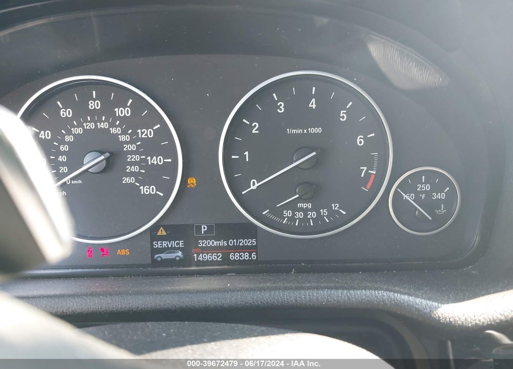 2012 BMW X3 XDRIVE35I VIN: 5UXWX7C55CL975195